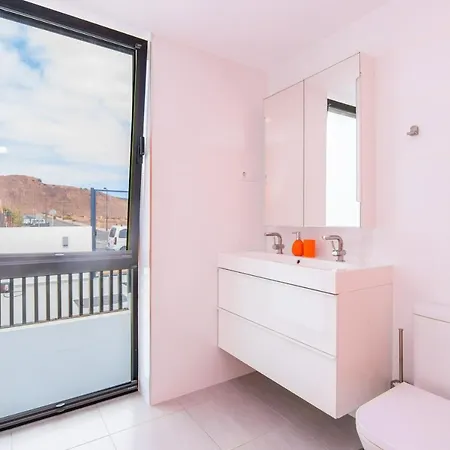Coloured Mansion In Corralejo *